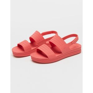 Reef Coral Pink Slingback Platform Sandals